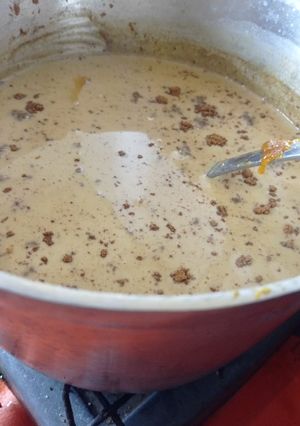 Una foto de Arroz con leche cremoso