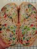 Funfetti Rye Sourdough Bread