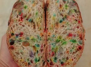 Foto resep Funfetti Rye Sourdough Bread