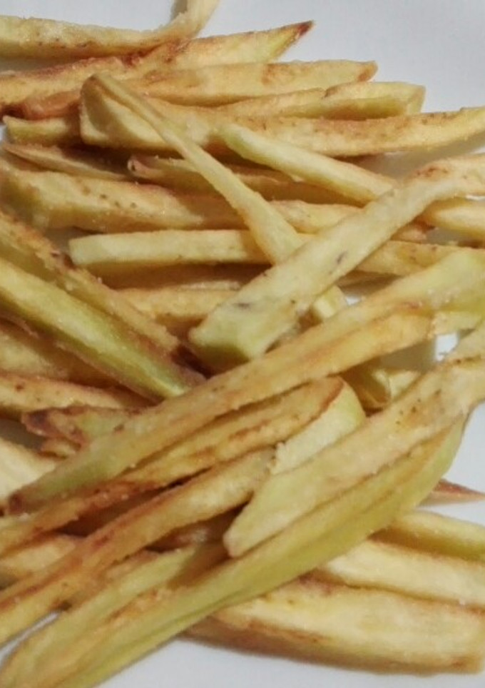Una foto de Chips de berenjena