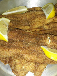 Una foto de Milanesa de pescado