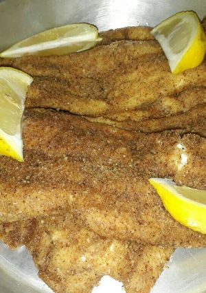 Una foto de Milanesa de pescado