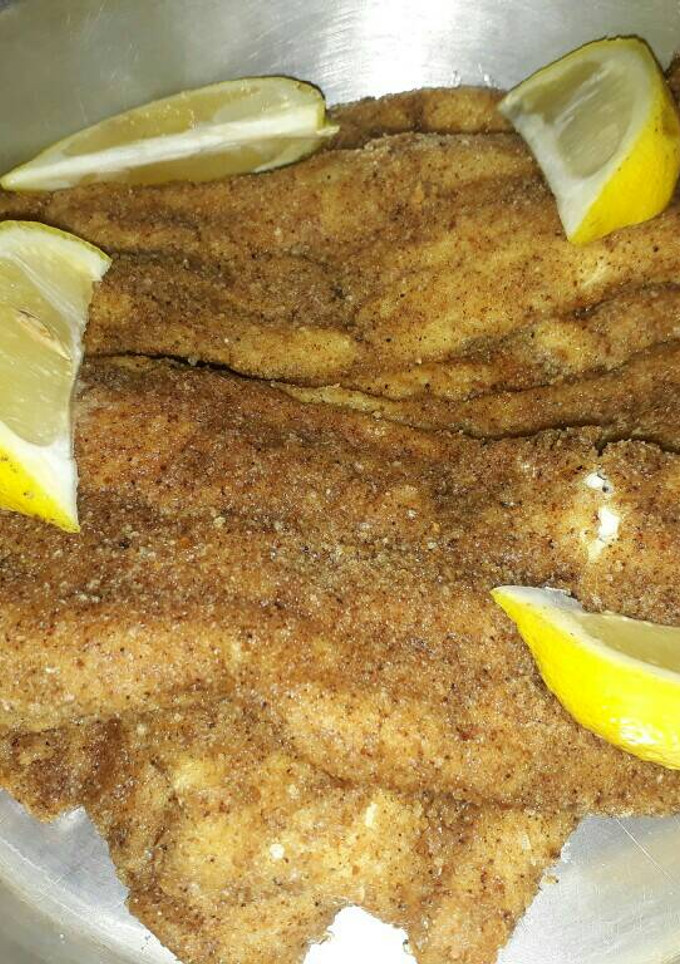 Una foto de Milanesa de pescado