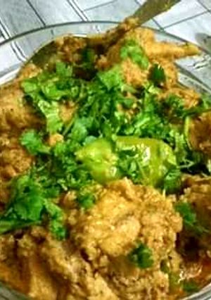 A picture of Chicken White Karhai.