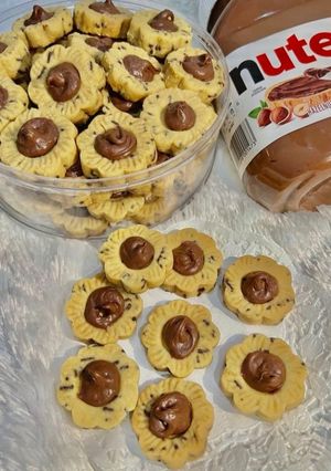 Foto resep Nutella butter cookies