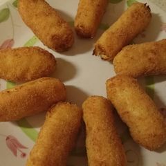 A picture of Croquettes Cacio E Pepe.