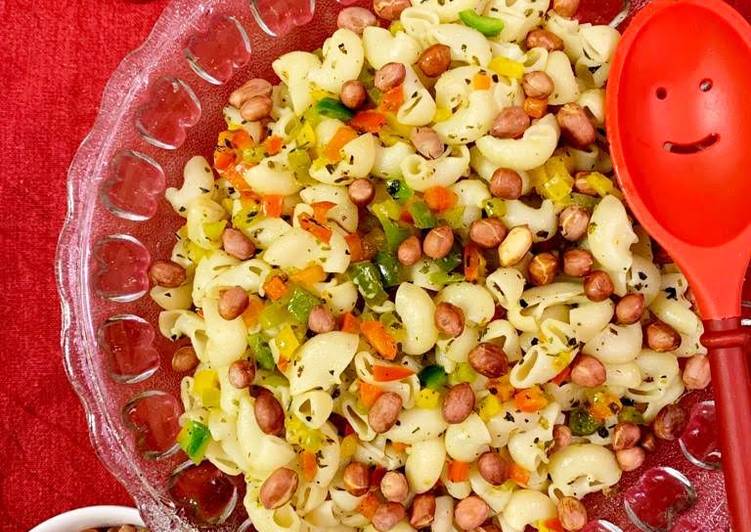 Easiest Way to Prepare Perfect Macaroni Salad With Peanuts