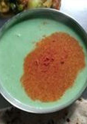 A picture of Pudina raita.