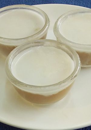 A picture of Brown Sugar Coconut Milk Steamed Cups (Microwave Method).