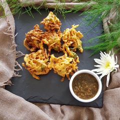 Cabbage Fritters A picture of Cabbage Fritters.