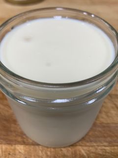 Una foto de Yogur de soja casero en panificadora Lidl
