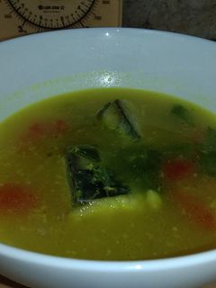 Foto resep Sup ikan tenggiri kuah kuning