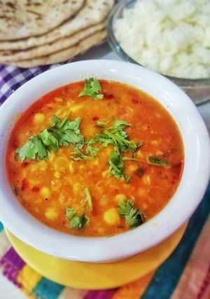 A picture of Masala Chana Dal.