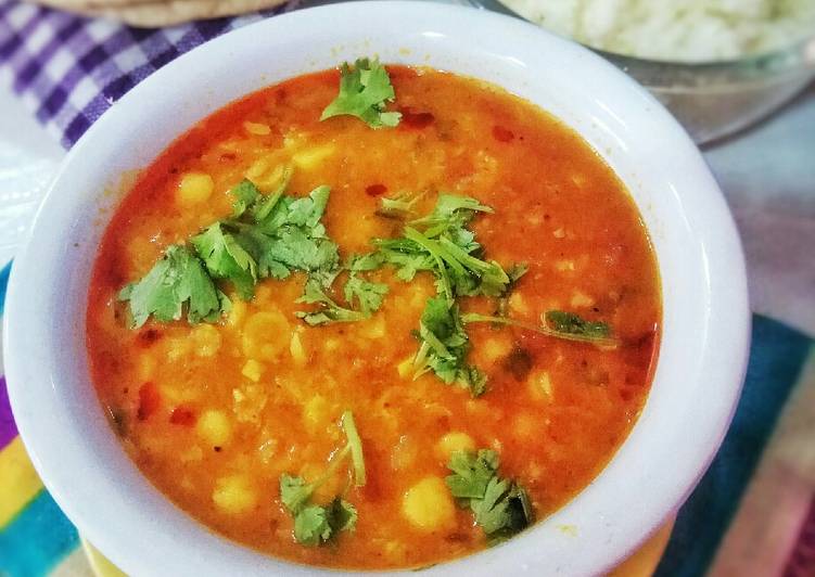 Simple Way to Make Homemade Masala Chana Dal