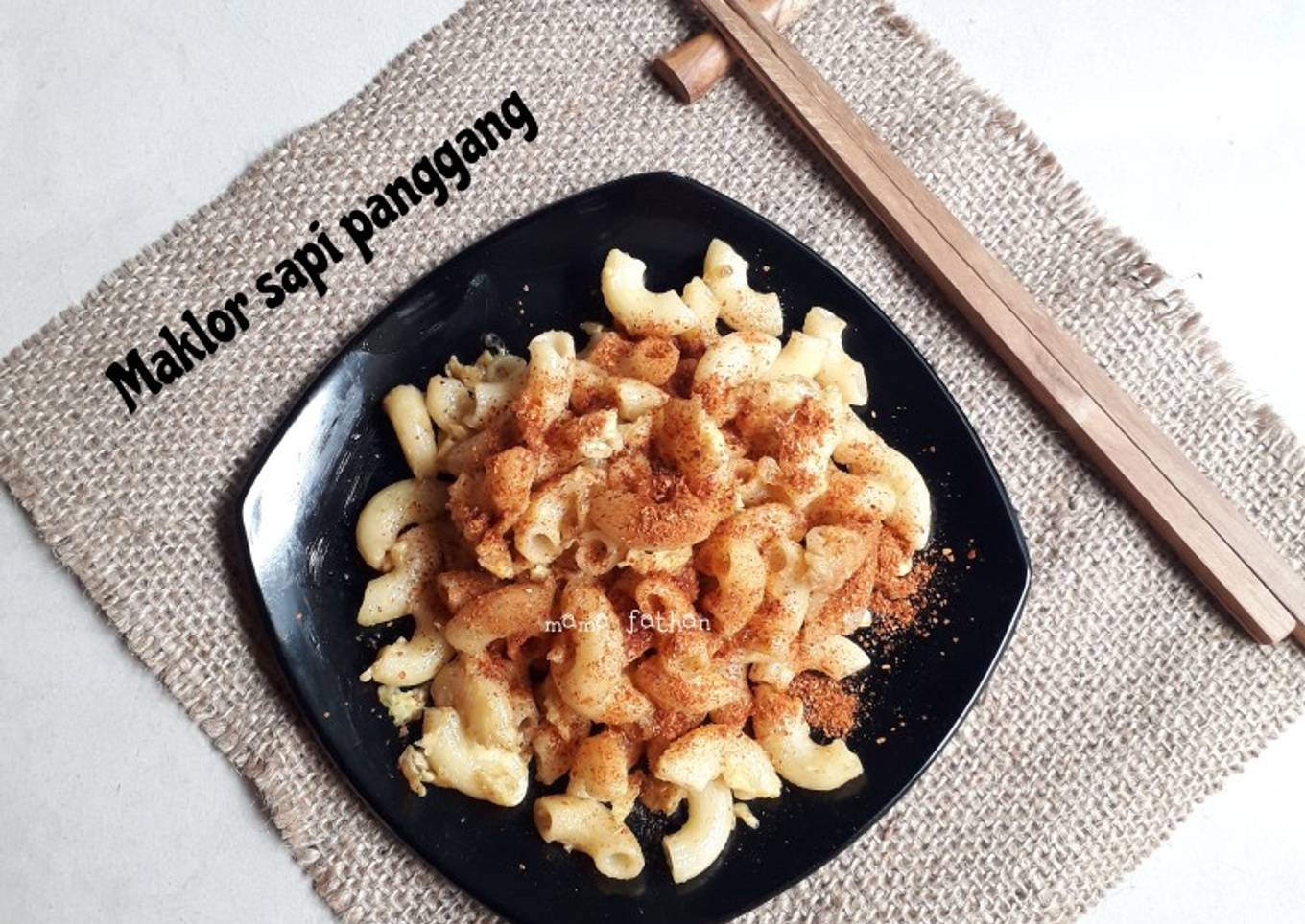 Maklor sapi panggang