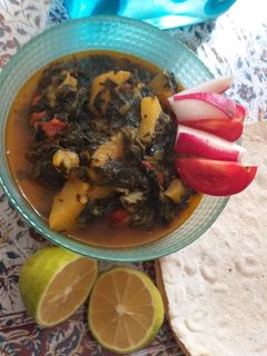 عکسی از دستور آلو پالک