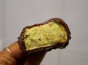 Una foto de helado stevia
