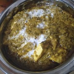 A picture of Methi malai Paneer.