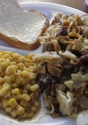 A picture of Venison Pasta.