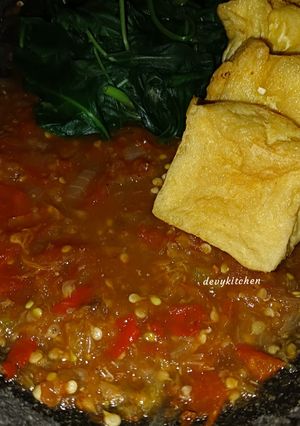 Foto resep 717. Sambal Rebus Kangkung
