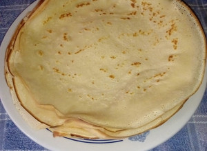 Una foto de Masa para panqueques