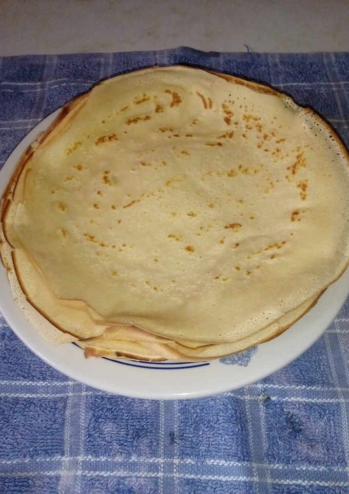 Una foto de Masa para panqueques
