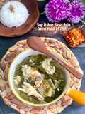 Sup Bakut Sawi Asin Versi Halal (Ayam)