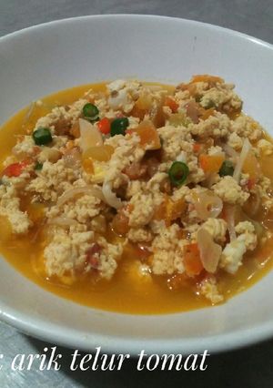 Foto resep Orak arik telur tomat