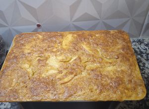 Una foto de Torta de manzanas con poca azúcar