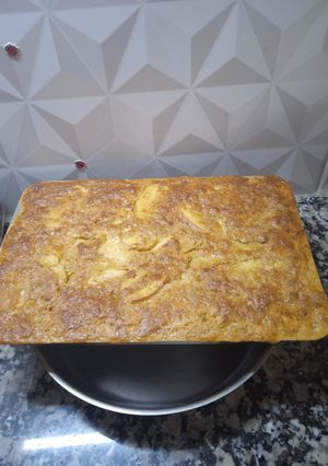 Una foto de Torta de manzanas con poca azúcar
