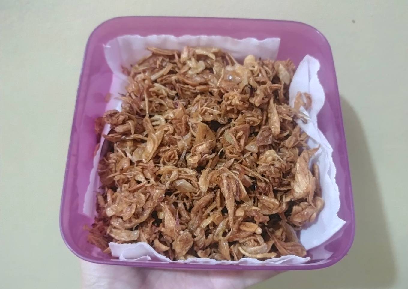 Bawang Goreng Keriting