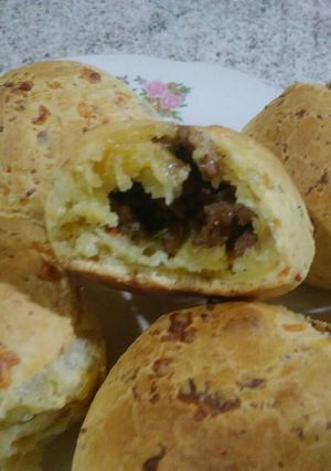 Una foto de Chipa con carne