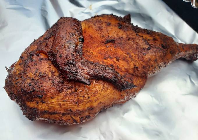 Recipe of Award-winning Smoked Chicken