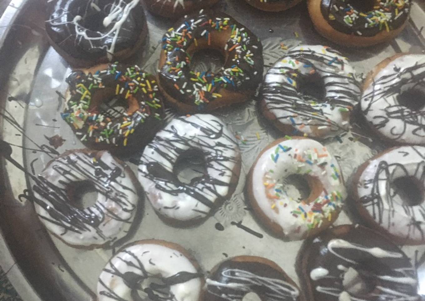 Fluffy doughnut