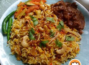 Gambar Nasi Briyani Daging