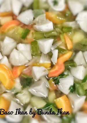Foto resep Sup Baso Ikan