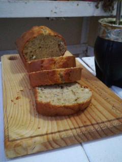 Una foto de Budín de banana