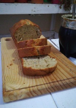 Una foto de Budín de banana