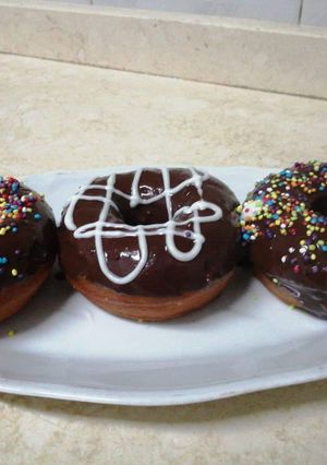 صورة لوصفة دوناتس 😋😋😋