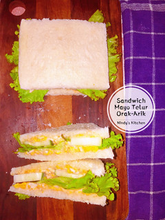 Foto resep Sandwich Mayo Telur Orak-Arik🥪