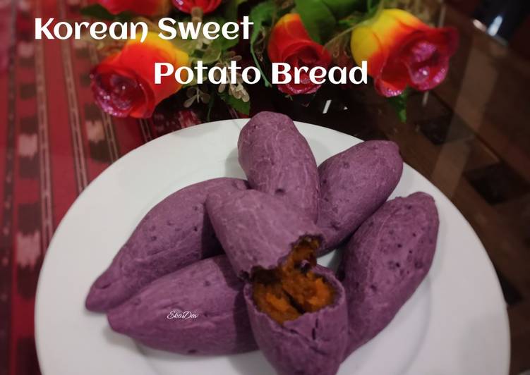 Korean Sweet Potato Bread