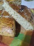 خبز الدار بالسميد اخف من القطن روعة 😋😋😋