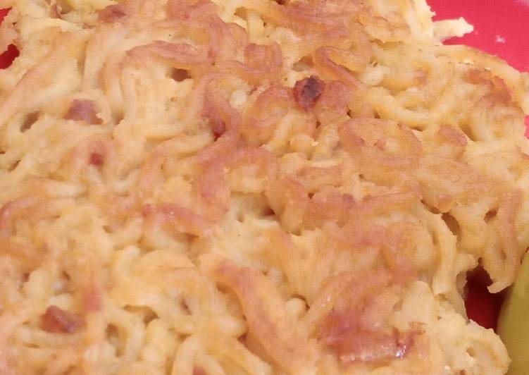 Cara termudah untuk Musim Semi LezatPizza mie ori