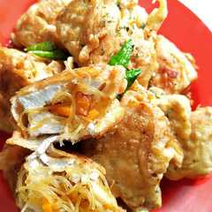 รูปของ Tahu njigrak isi bihun wortel pedas
