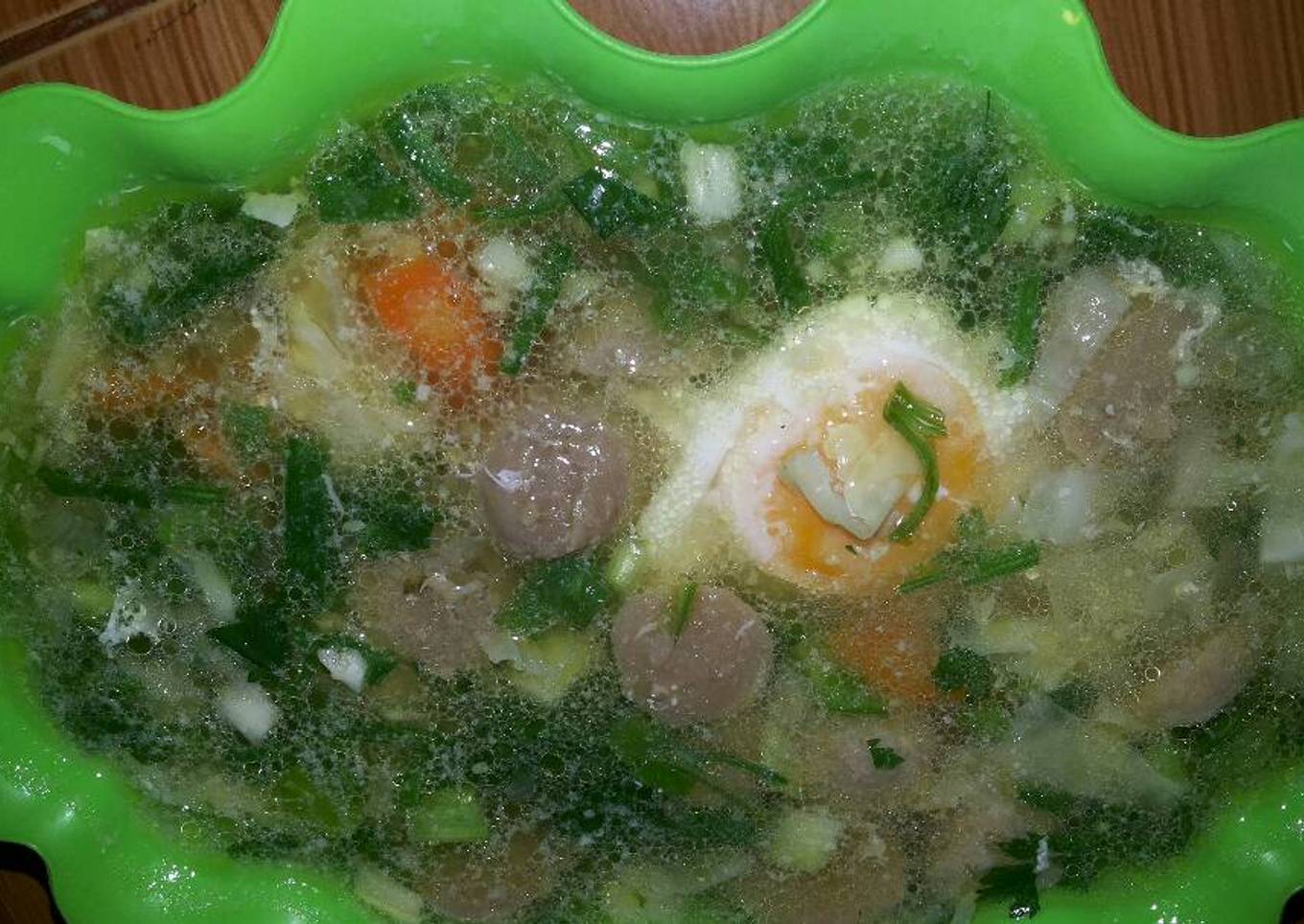 Sop Bakso Sayur