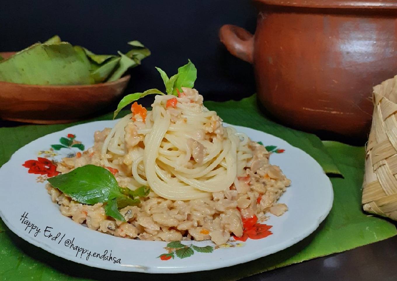 Spaghetti Sambal Tumpang