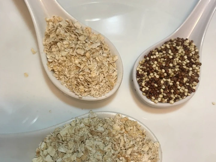 Easy Steps Make Recipes Oatmeal with quinoa, asparagus and fresh mushroom the Can Spoil the Tongue Appealing.