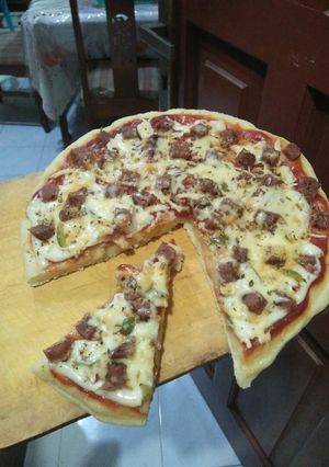 Foto resep Pizza Dough ala Pizza Hut