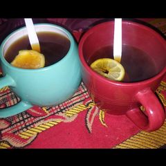A picture of Cinnamon lemon tea.