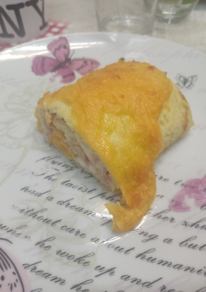 Una foto de Brazo de calabacín y queso con o sin Thermomix